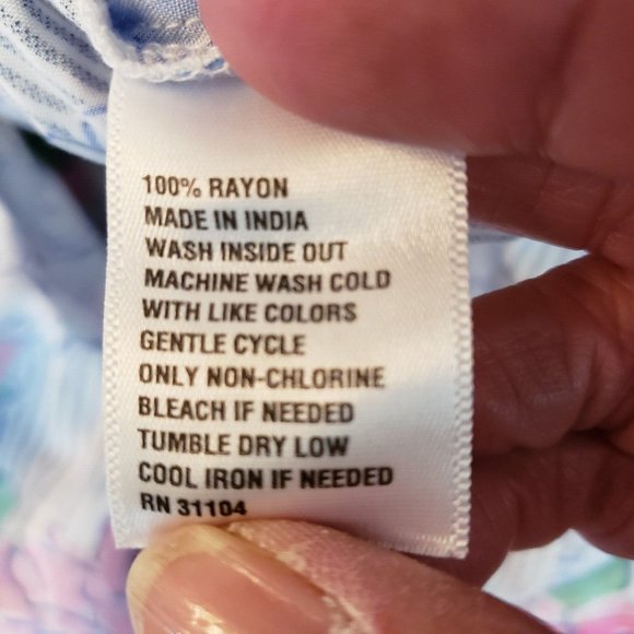 Crown & Ivy Womens Maxi Dress Size 10 Multicolor Floral Ruffle Sleeve V Neck NEW - Picture 14 of 16